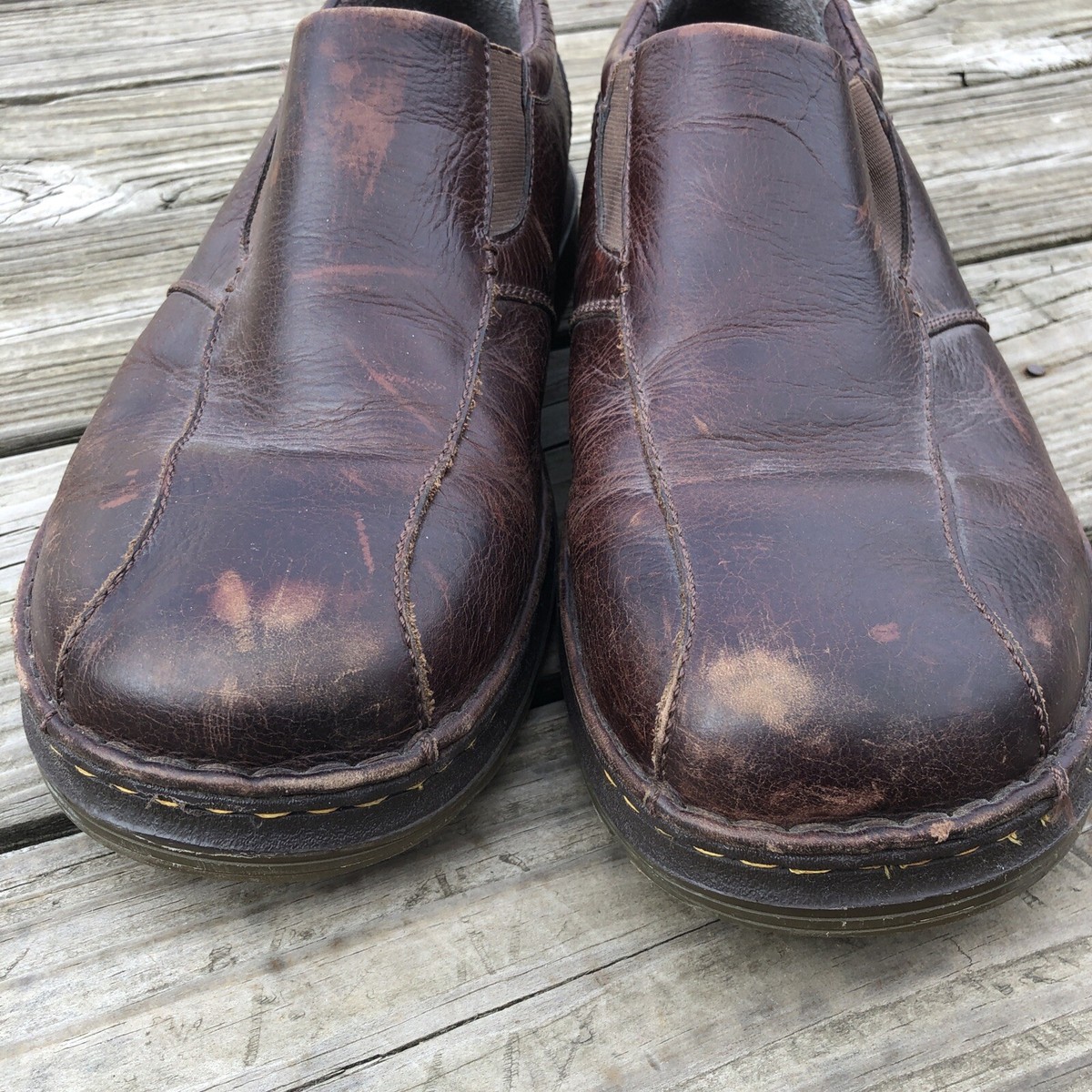 Dr Doc Martens Shoes Mens 13 Brown Tevin Slip On Loafer 