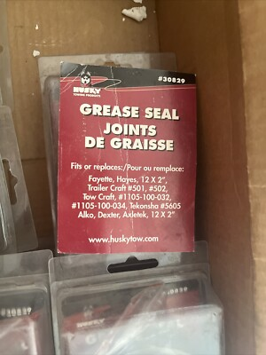 #ad #ad Husky Towing 30829 Trailer 12quot; x 2quot; Grease Bearing Seal. 13 Of Them $25.00
