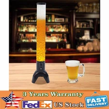 Beer Tower Dispenser with Stainless Steel Tap and Individual Ice Tube 3L/100oZ
