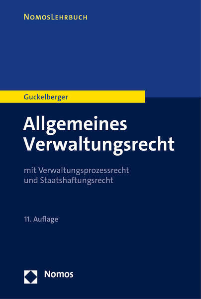 Thumbnail - Allgemeines Verwaltungsrecht | Annette Guckelberger | 2022 | Deutsch