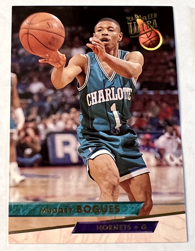 1993-94 Fleer Ultra Basketball #16 Muggsy Bogues Charlotte Hornets NBA ...
