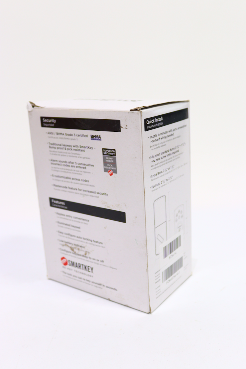 Kwikset 907 Powerbolt2 Electronic Deadbolt in Satin Nickel (Broken Turn Knob) 883351518734 eBay