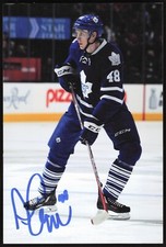 Andrew Campbell Autographed 4x6 Color Photo Toronto Maple Leafs #48
