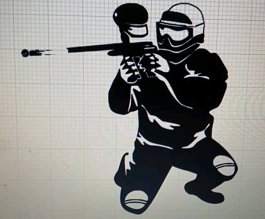 Paintball Decal