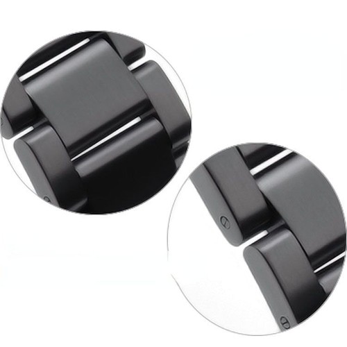 Herren Edelstahl Armband passend für Armani Black Warrior AR60008 AR2447/1970 - Bild 8 von 24
