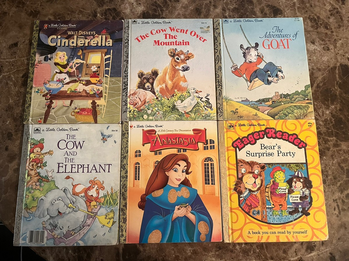 Little Golden Books Lot of 6 Cinderella 1950 | eBay