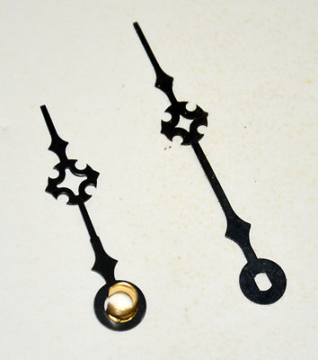 5'' Dial Clock Hands, ''Maltese'' Pattern.  Oblong Mounting Hole