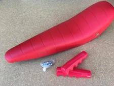 20" Solid RED Lowrider Krate BANANA SEAT STING-RAY Free Grips Included