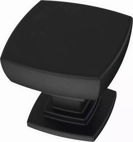 Franklin Brass P29542Z-FB-B 1 1/8 inch Cabinet Knob, Matte Black,Pack of 10 - 第 1/4 張圖片