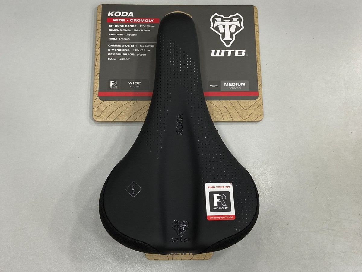WTB KODA Cromoly サドル　ブラック Amazon | WTB Koda ミディアムクロモリー ブラックサドル | WTB