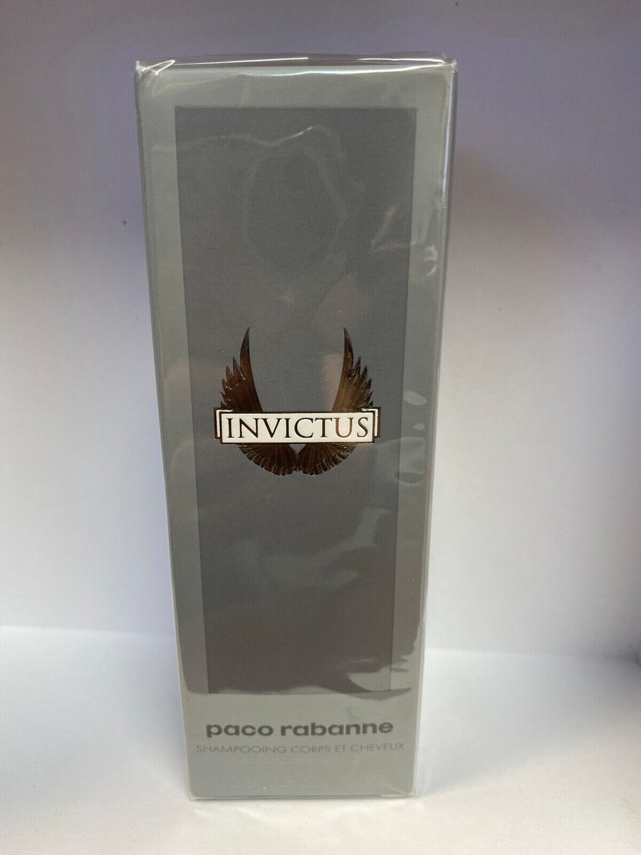 INVICTUS By PACO RABANNE All Over Shampoo 3.4oz / 100ml NEW