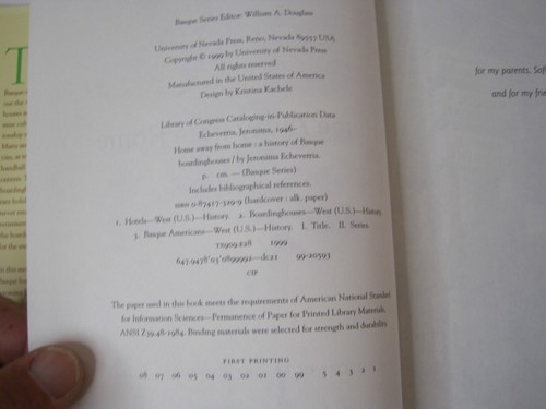Home Away from Home: A History Of Basque Boardinghouses - Jeronima Echeverria HC - Picture 10 of 20