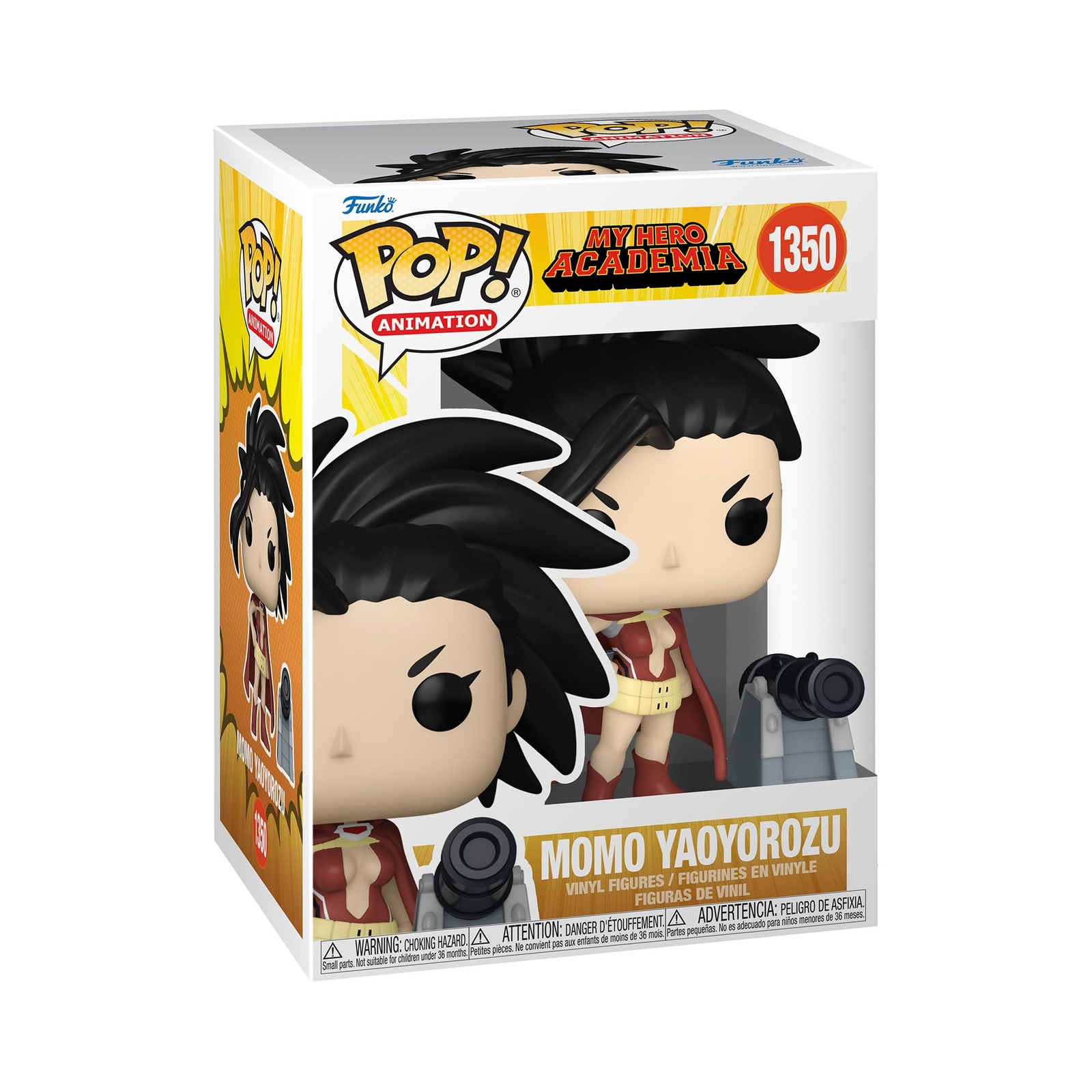 Funko Pop And Buddy: Mha - Momo Yaoyorozu - (mit Cannon) - My Hero
