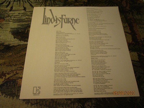 Lindisfarne - Dingly Dell/Rollon Ruby - LP's - vg/ex cleaned & tested Promo's - Picture 9 of 15