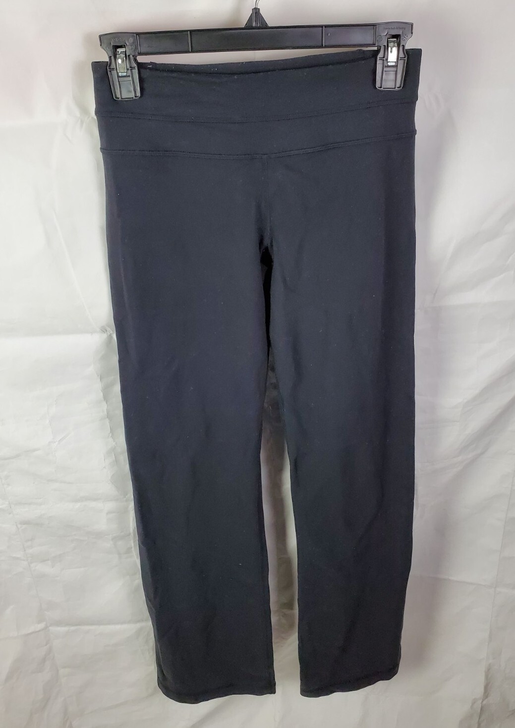 Lululemon Full Length Flare Yoga Pants Black Active A… Gem