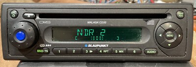 Org. Blaupunkt Malaga CD35 Autoradio DMS Radio Funktioniert CD Player ist Defekt