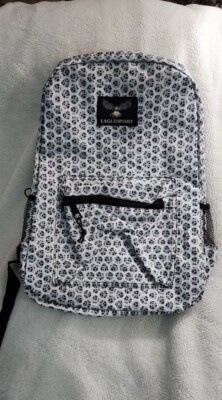 NEW Eagle Sport Kids Camp School Backpack 18in. Large Zip Pulls NWT