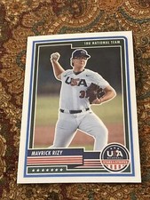 2023 Panini USA Baseball Stars & Stripes #14 Mavrick Rizy