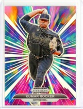 2021 Panini Prizm Draft KUMAR ROCKER Electric College Stars RC Rookie Insert SSP