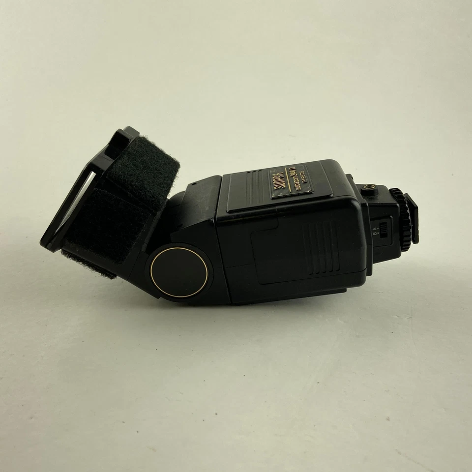 Sunpak Auto Zoom 344D Thyristor Flash Unit Black Shoe Mount For Film Cameras - Image 4 of 4