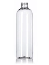 16 fl oz - 500ml PET Cosmo Round Plastic Cosmetic Bottles 24-410 Neck | 132 Bott