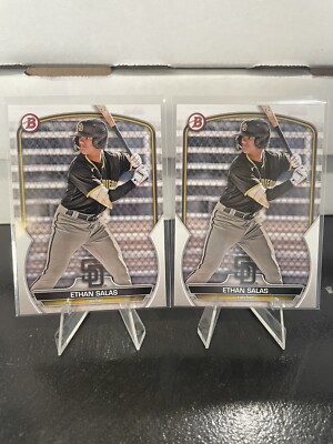2023 Bowman Draft Paper - Ethan Salas- Lot of 2 - #BD-1 - Padres