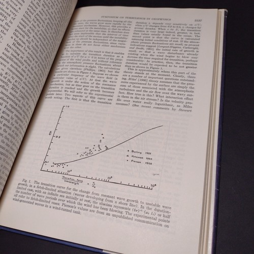 Turbulence in Geophysics by F. N. Frenkiel -Hardcover -1962 -Vintage Engineering - Picture 14 of 14