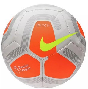 Nike Premier League Pitch Size 5 Football white and orange | eBay