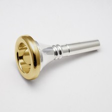 Genuine Marcinkiewicz 24K Gold Rim Cup Tuba Mouthpiece, 18 NEW Ships Fast
