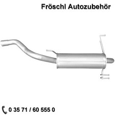 für Fiat Doblo 1,6 D Multijet 263 Endtopf Auspuff Auspuffanlage neu a*