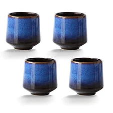 Ceramic Kung Fu Tea Set - 4 Piece Companion Cup Set for Coffee Yerba Mate Esp...