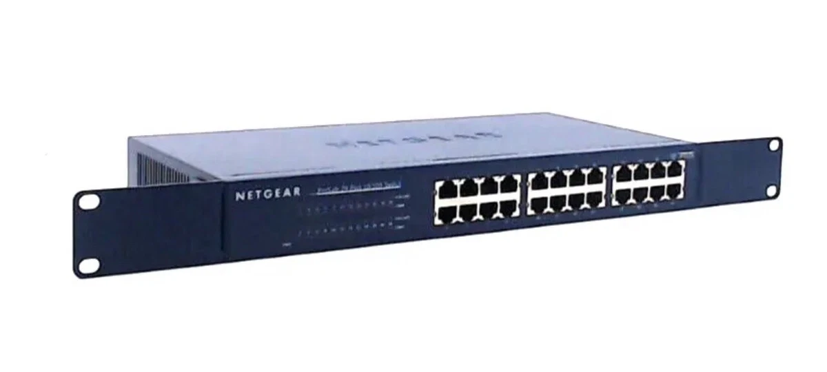 NETGEAR - JFS524 - 24 Port 10/100 Fast Ethernet Unmanaged Switch