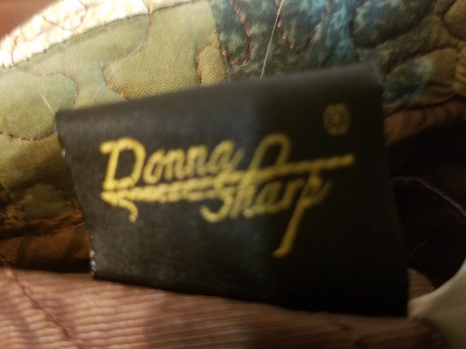 Donna Sharp Patchwork Quilted Messenger Shoulder … - image 3