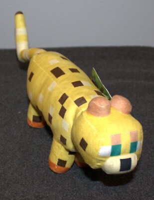 Minecraft Plush Ocelot Stuffed Animal by Toy Factory New with Tag