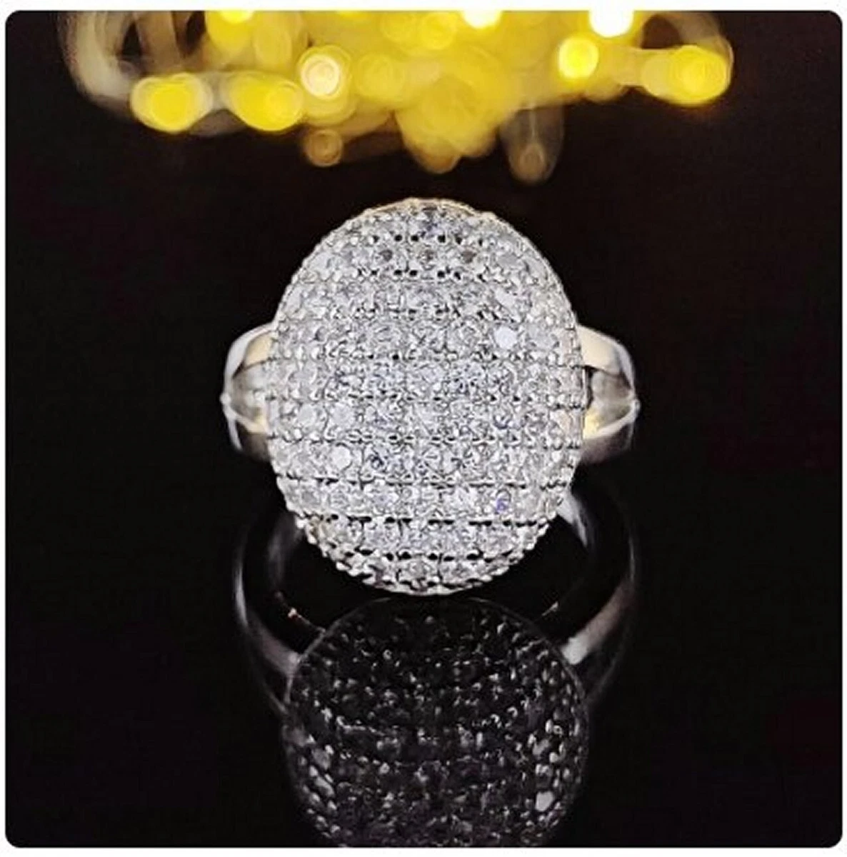Bague En Argent Taille 60 - Simple Et Jolie - Occasion