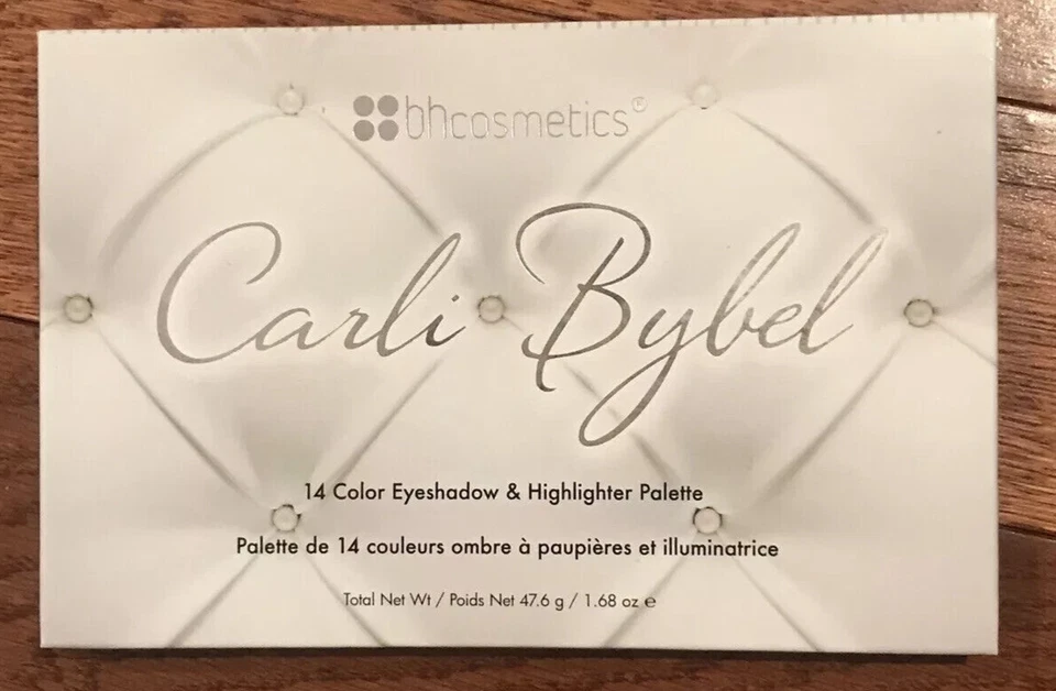 BH Cosmetics Carli Bybel Limited Edition 14 Color Eyeshadow Highlighter Palette - Image 2 of 4