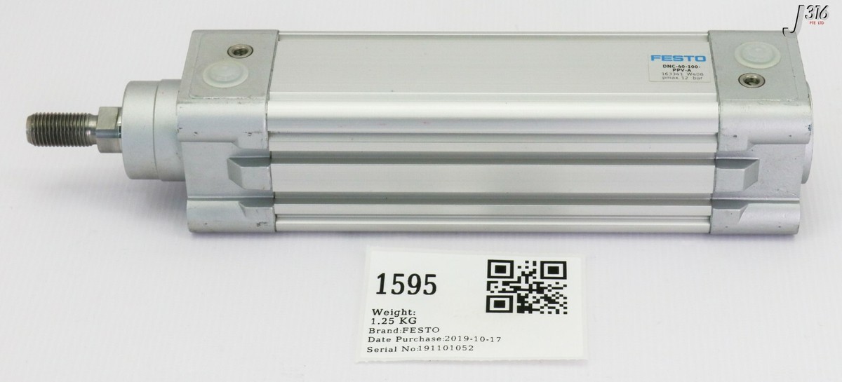 専用ページB 1595 FESTO PNEUMATIC CYLINDER, PMAX. 12BAR DNC-40-100-PPV-A | eBay