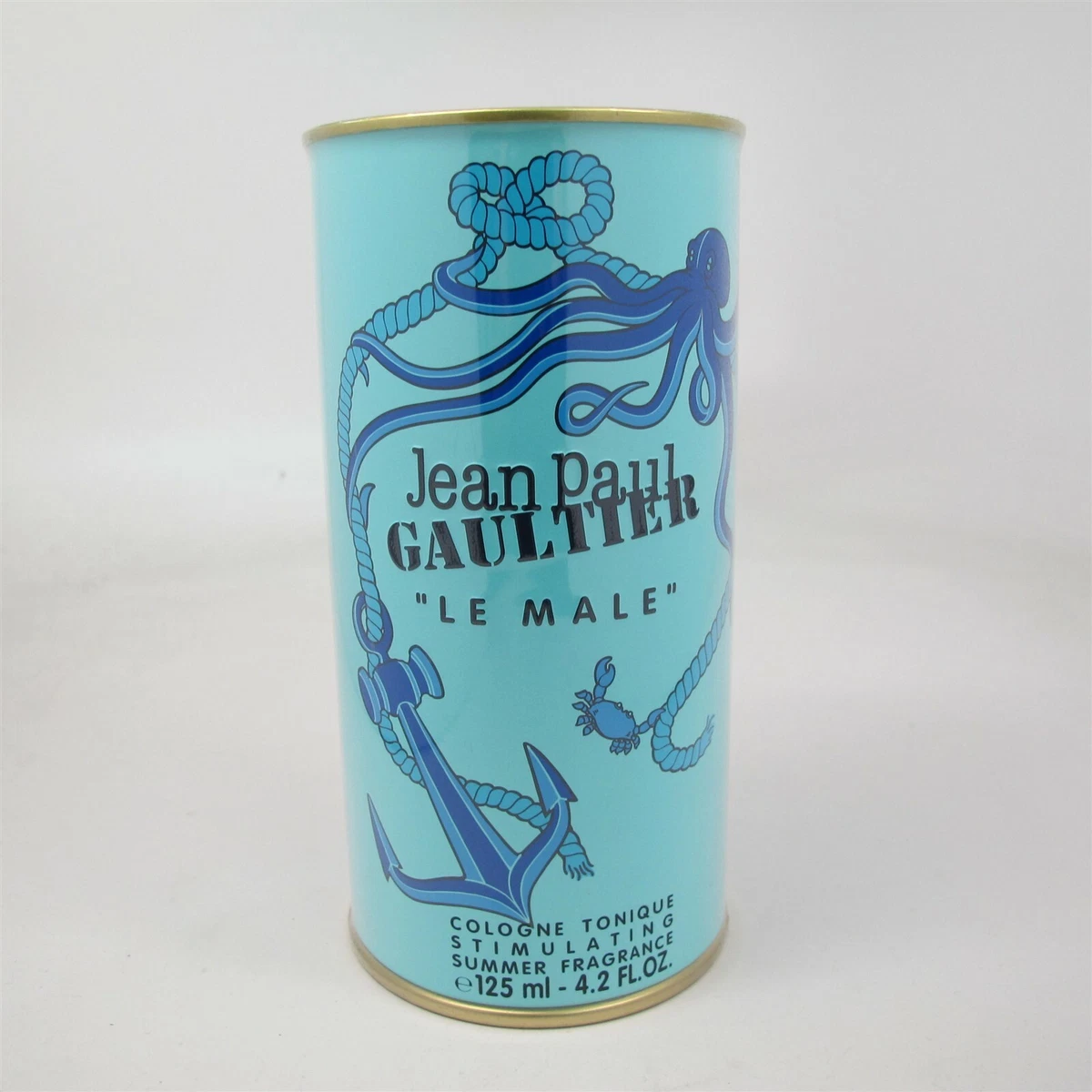 Jean Paul Gaultier Le Male Cologne Tonique Stimulating Summer Fragrance 4.2  OZ.