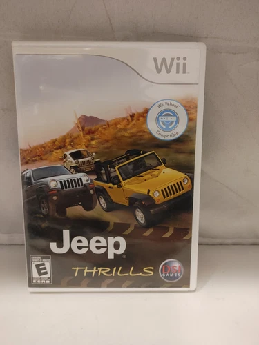 Nintendo Wii Jeep Thrills Video Game Complete