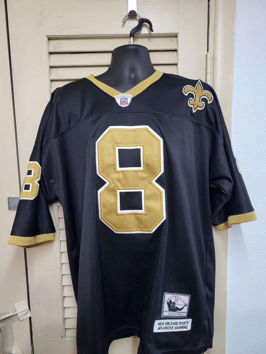 Ness Archie Manning Saints Jersey Mitchell Ness NFL Throwback
