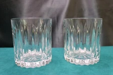 Cristal d'Arques Durand 2 CLASSIC Old Fashioned Lowball Glass Tumblers
