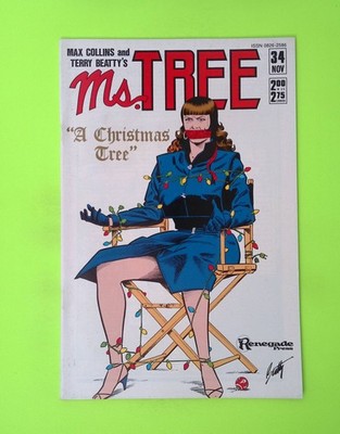 Ms. Tree #34 1986 Renegade Press 8.0 Comic Book R95-124