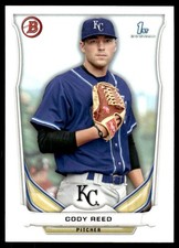 Cody Reed 2014 Bowman #BP38 Royals MLB READ FREE SHIPPING AutographDen