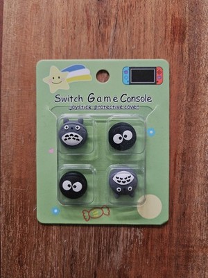 4er Pack Thumb Stick Joystick Caps  Switch 1 Lite Oled Studio Ghibli Totoro Neu