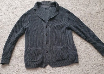 Herren Strickjacke, X L, 50% Wolle 50% BW  von Marc o Polo