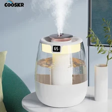 1.3L Humidifiers Ultrasonic Warm &Cool Mist LED Humidifier Top Fill for Bedroom