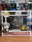 Funko Pop Star Wars Luke Skywalker with Speeder Bike Chase #229 LTD Vinyl Figure
