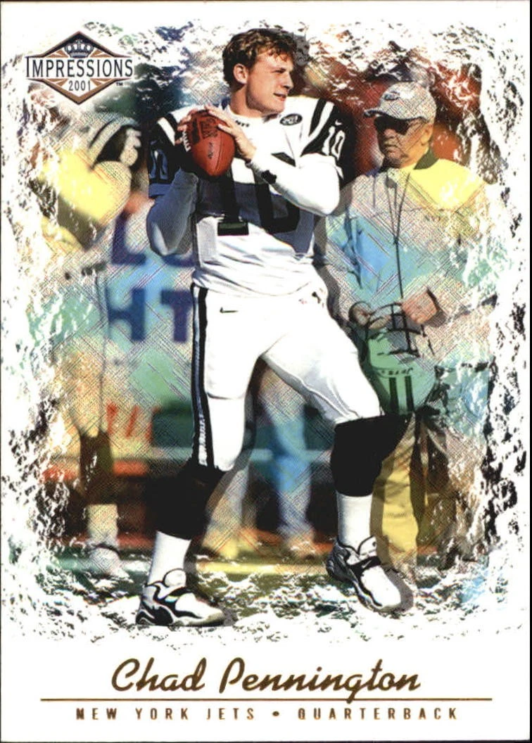 Chad Pennington trading card