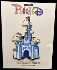 Parche de hierro de los parques de Disney - parche bordado del castillo de Cenicienta