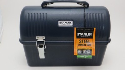 Stanley Classic Steel 10qt 9.5L Lunch Box Dark Navy Blue | eBay
